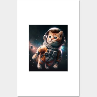 No fear. The Kitty is in space! ⭐️ Catstronaut Posters and Art